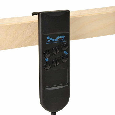 vidaXL Slatted Bed Base Brown 70 x 190 cm Solid beech wood