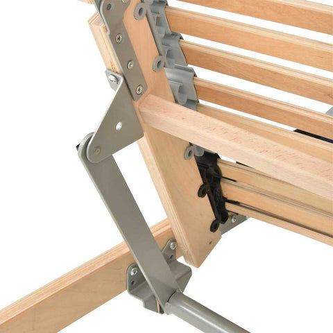 vidaXL Electric Slatted Bed Base – 39 Slats, 7 Zones, 100 x 190 cm