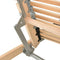 vidaXL Electric Slatted Bed Base – 39 Slats, 7 Zones, 100 x 190 cm