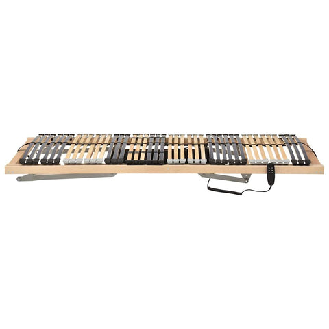vidaXL Electric Slatted Bed Base – 39 Slats, 7 Zones, 100 x 190 cm