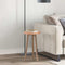 vidaXL Table Top Other Light brown Ø 30 x 2.5 cm Solid oak wood