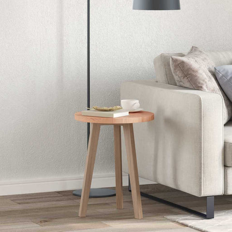 vidaXL Table Top Other Light brown Ø 40 x 2.5 cm Solid oak wood