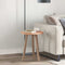 vidaXL Table Top Other Light brown Ø 40 x 2.5 cm Solid oak wood