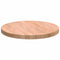vidaXL Table Top Other Light brown Ø 40 x 2.5 cm Solid oak wood