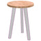 vidaXL Table Top Other Light brown Ø 40 x 2.5 cm Solid oak wood