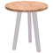 vidaXL Table Top Light brown Ø 50 x 2.5 cm Solid oak wood
