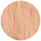 vidaXL Table Top Light brown Ø 50 x 2.5 cm Solid oak wood