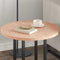 vidaXL Table Top Other Light brown Ø 60 x 2.5 cm Solid oak wood
