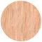 vidaXL Table Top Other Light brown Ø 60 x 2.5 cm Solid oak wood