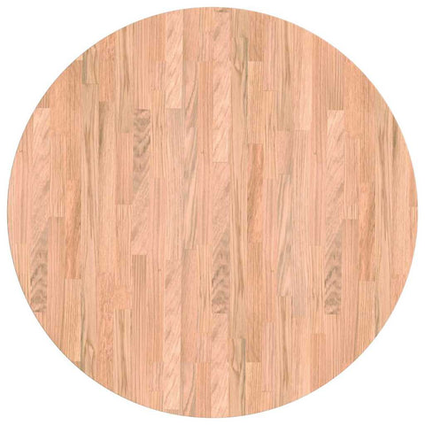 vidaXL Table Top Other Light brown Ø 70 x 2.5 cm Solid oak wood