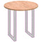 vidaXL Table Top Light brown Ø 80 x 2.5 cm Solid oak wood