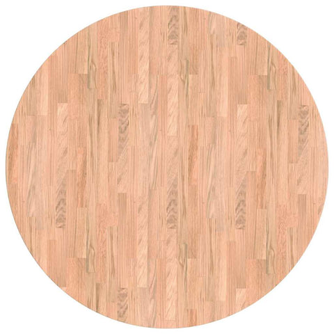 vidaXL Table Top Light brown Ø 90 x 2.5 cm Solid oak wood