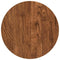 vidaXL Table Top Dark brown Ø 30 x 2.5 cm Solid oak wood