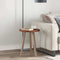 vidaXL Table Top Other Dark brown Ø 40 x 2.5 cm Solid oak wood