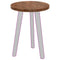 vidaXL Table Top Other Dark brown Ø 40 x 2.5 cm Solid oak wood