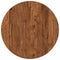 vidaXL Table Top Other Dark brown Ø 50 x 2.5 cm Solid oak wood
