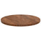vidaXL Table Top Other Dark brown Ø 60 x 2.5 cm Solid oak wood
