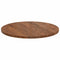 vidaXL Table Top Other Dark brown Ø 70 x 2.5 cm Solid oak wood