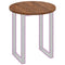vidaXL Table Top Other Dark brown Ø 70 x 2.5 cm Solid oak wood