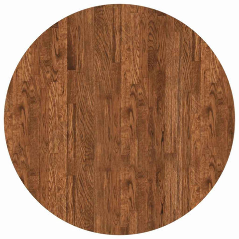 vidaXL Table Top Dark brown Ø 80 x 2.5 cm Solid oak wood
