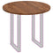 vidaXL Table Top Other Dark brown Ø 90 x 2.5 cm Solid oak wood