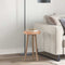 vidaXL Table Top Other Light brown Ø 30 x 4 cm Solid oak wood