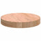 vidaXL Table Top Other Light brown Ø 30 x 4 cm Solid oak wood