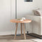 vidaXL Table Top Other Light brown Ø 60 x 4 cm Solid oak wood