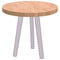 vidaXL Table Top Other Light brown Ø 60 x 4 cm Solid oak wood