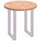 vidaXL Table Top Other Light brown Ø 80 x 4 cm Solid oak wood