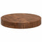 vidaXL Table Top Dark brown Ø 30 x 4 cm Solid oak wood