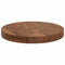 vidaXL Table Top Dark brown Ø 40 x 4 cm Solid oak wood