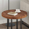 vidaXL Table Top Other Dark brown Ø 60 x 4 cm Solid oak wood