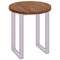 vidaXL Table Top Other Dark brown Ø 70 x 4 cm Solid oak wood