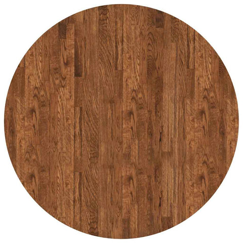 vidaXL Table Top Other Dark brown Ø 90 x 4 cm Solid oak wood