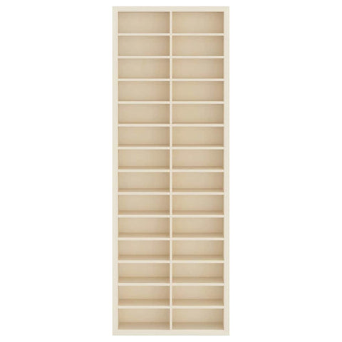 vidaXL Display Case Brown 21 x 4.5 x 59 cm Engineered wood