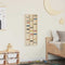 vidaXL Display Case Brown 30 x 4.5 x 75 cm Engineered wood