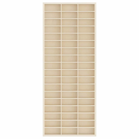 vidaXL Display Case Brown 30 x 4.5 x 75 cm Engineered wood