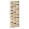 vidaXL Display Case Brown 30 x 4.5 x 75 cm Engineered wood