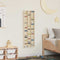 vidaXL Display Case Brown 30 x 4.5 x 96 cm Engineered wood