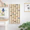 vidaXL Display Case Brown 50 x 4.5 x 96 cm Engineered wood
