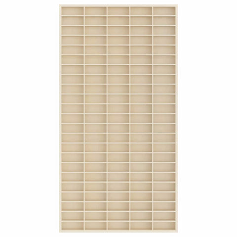 vidaXL Display Case Brown 50 x 4.5 x 96 cm Engineered wood