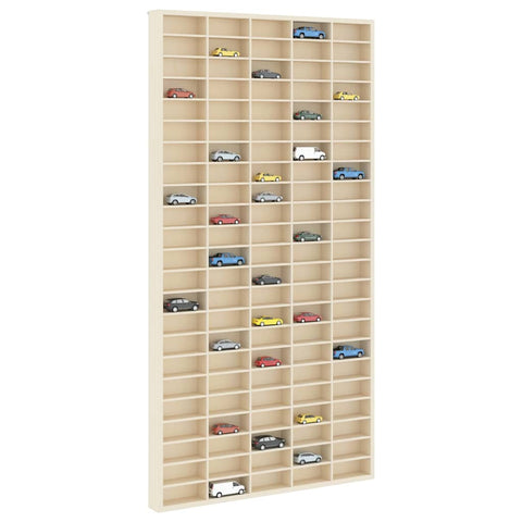 vidaXL Display Case Brown 50 x 4.5 x 96 cm Engineered wood