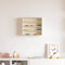 vidaXL Wooden Collector's Display Case Brown 40 x 8.5 x 37 cm Plywood