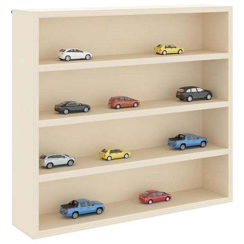 vidaXL Wooden Collector's Display Case Brown 40 x 8.5 x 37 cm Plywood