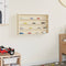 vidaXL Wooden Collector's Display Case Brown 60 x 8.5 x 37 cm Plywood
