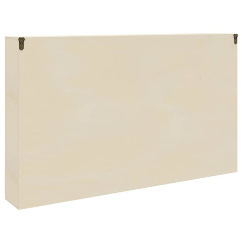 vidaXL Wooden Collector's Display Case Brown 60 x 8.5 x 37 cm Plywood