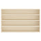 vidaXL Wooden Collector's Display Case Brown 60 x 8.5 x 37 cm Plywood