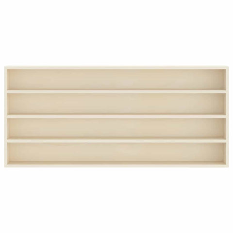 vidaXL Wooden Collector's Display Case Brown 80 x 8.5 x 36 cm Plywood