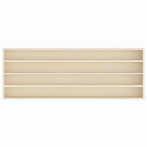 vidaXL Wooden Collector's Display Case Brown 100 x 8.5 x 36 cm Plywood